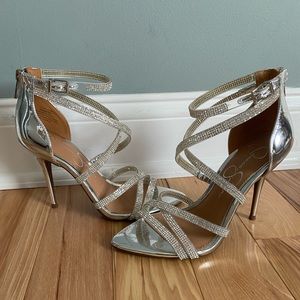 Jessica Simpson Strappy Sandal Heels NWOT ✨